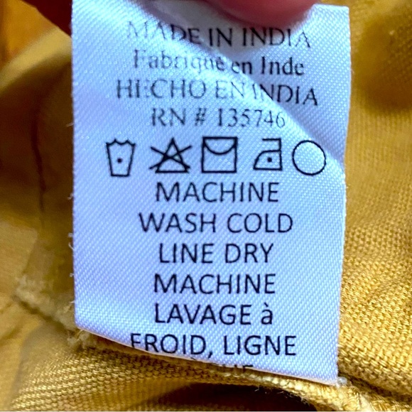 Samantha Pleet $190 Realm Cotton Canvas Wide Leg Pant Khaki sz 8 EUC - Picture 15 of 15